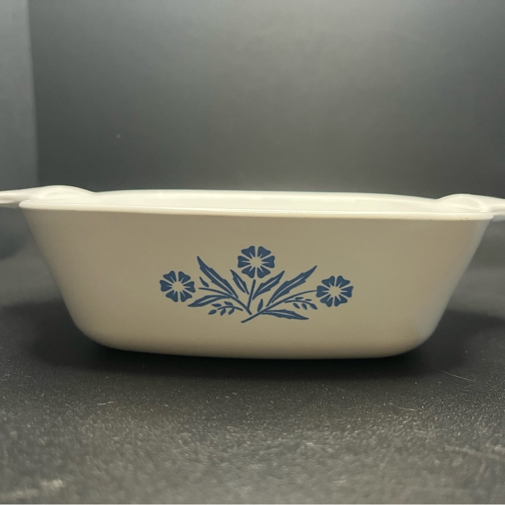 Vintage Corning Ware Petite Pan P-41-b Blue Cornflower Mini Dish